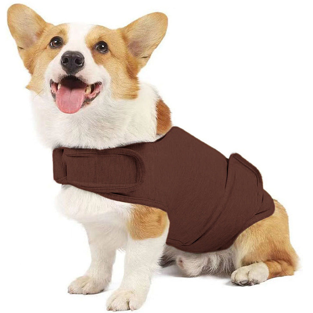Dog Anxiety Vest Emotion-Calming Apparel Pet Jacket Vest, Dog Clothing
