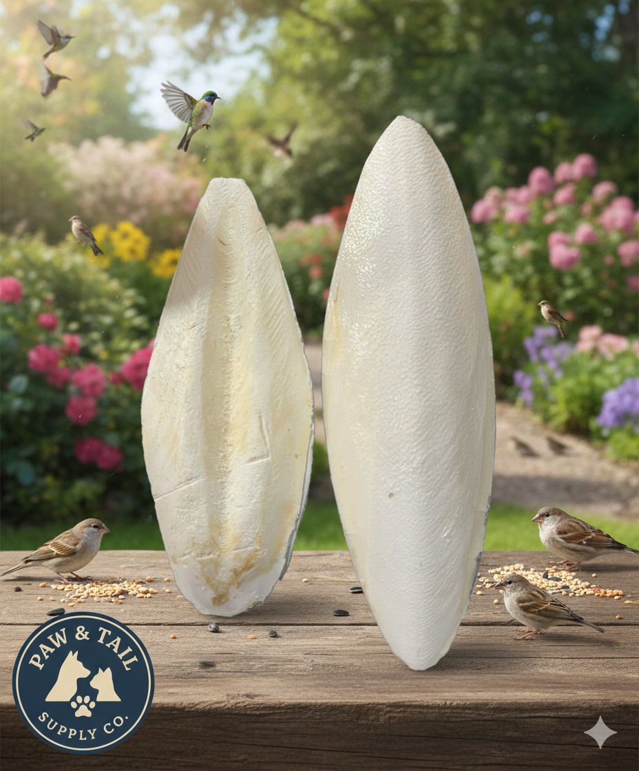Cuttlebone Calcium Combo Pack 10” Natural Calcium for Birds & Reptiles