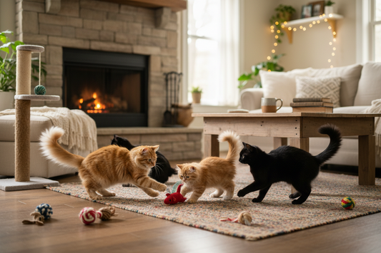 Indoor Enrichment Ideas to Keep Your Cat Happy & Active 🐱