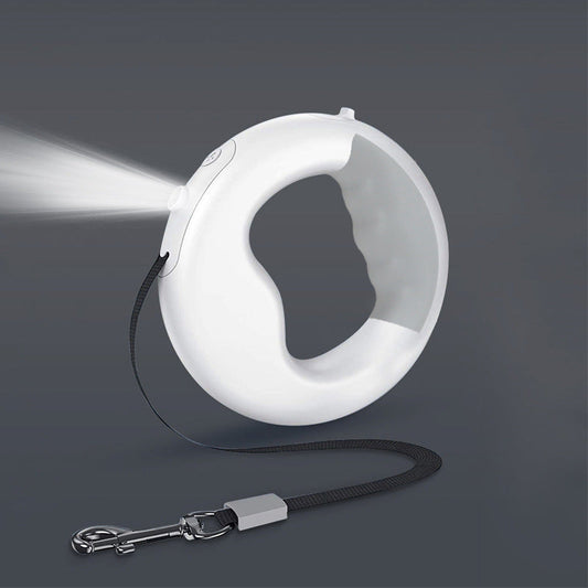 New LED Luminous Light Pet Automatic Retractable Rope Dog Leash