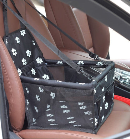 Dog Safety Mesh Travel Carrier Basket