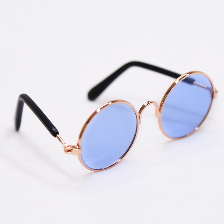 Trendy Vintage Round Pet Glasses With or Without Sweatshirt