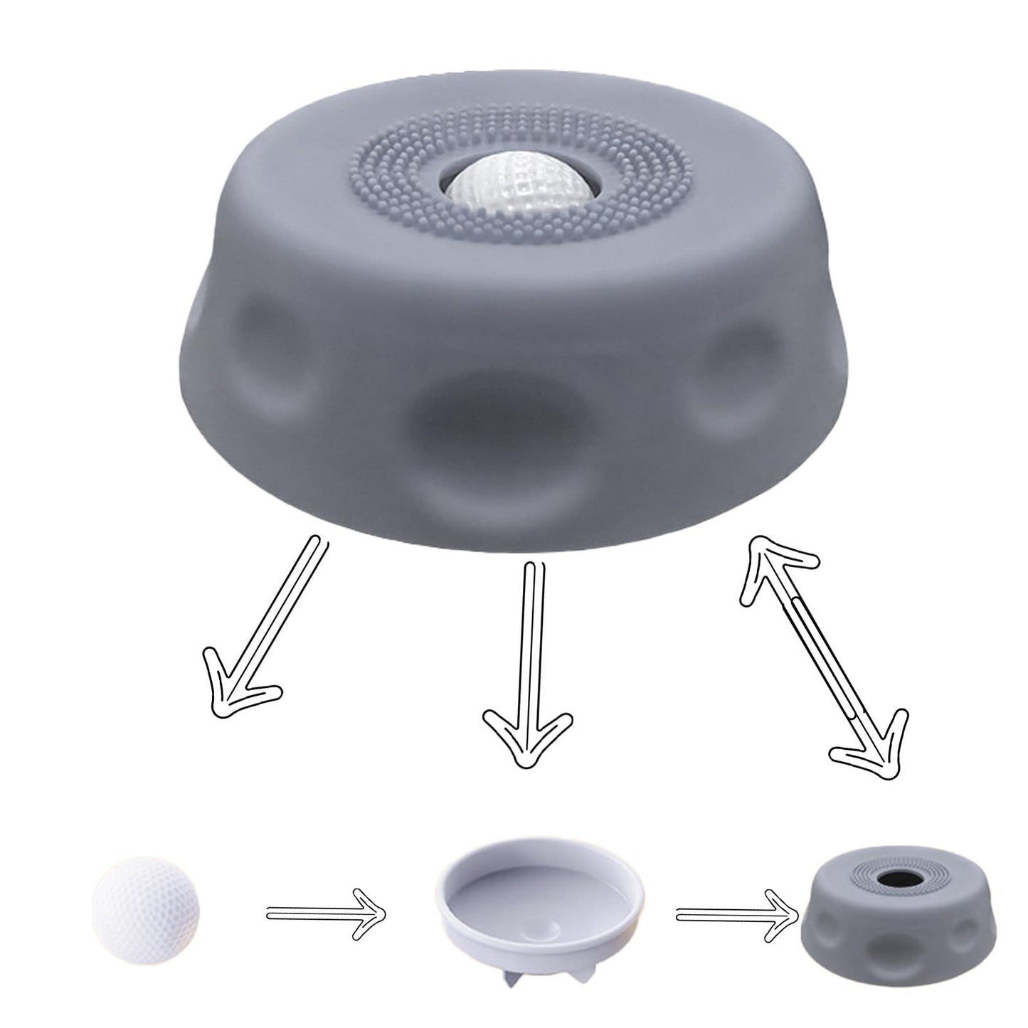 Dog Lick Bowl With Ball, Lick Ball Bowl For Dogs, Dog Licking Bowl With Rolling Ball, Slow Feeder Ball Bowl To Slow Pet Eating, Rolling Ball Dog Bowl Give Pet More Time To Enjoy Eating