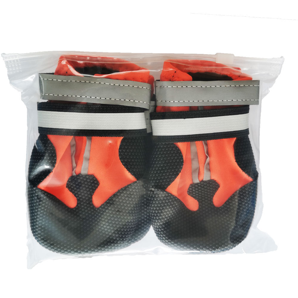 Water-Resistant Dog Boots For Medium Large Dogs,Non-Slip Dog Shoes For Winter Snow,Lightweight Paw Protector For Cold Pavement,Soft Dog Booties For Outdoor Walking Indoor Hardfloors