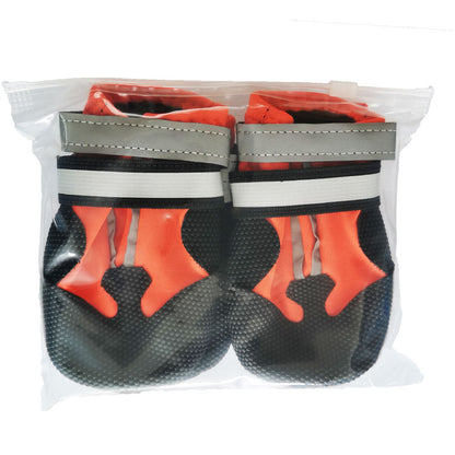 Water-Resistant Dog Boots For Medium Large Dogs,Non-Slip Dog Shoes For Winter Snow,Lightweight Paw Protector For Cold Pavement,Soft Dog Booties For Outdoor Walking Indoor Hardfloors