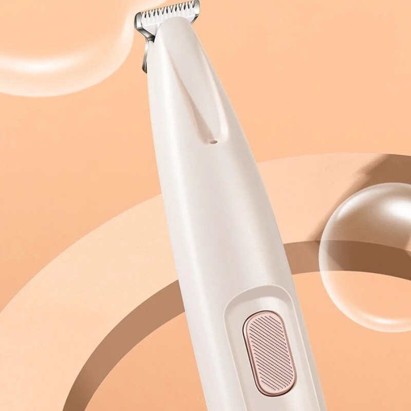 New Dog Paw Trimmer With LED Light, Fully Waterproof Pet Hair Trimmer With LED Display, Dog Clippers For Grooming 18mm Wide Blade