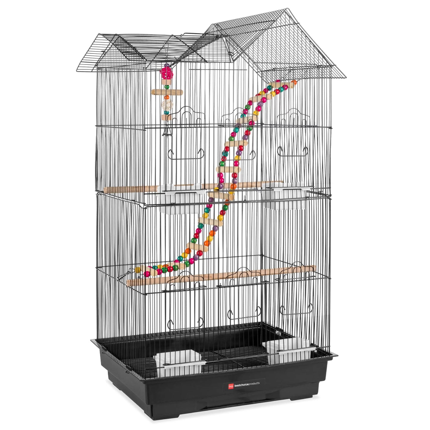 36In Indoor/Outdoor Iron Bird Cage for Parrots