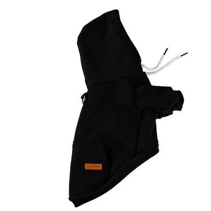 Dog Fashion Simple Hooded Sweater