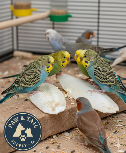 Cuttlebone Calcium Combo Pack 10” Natural Calcium for Birds & Reptiles