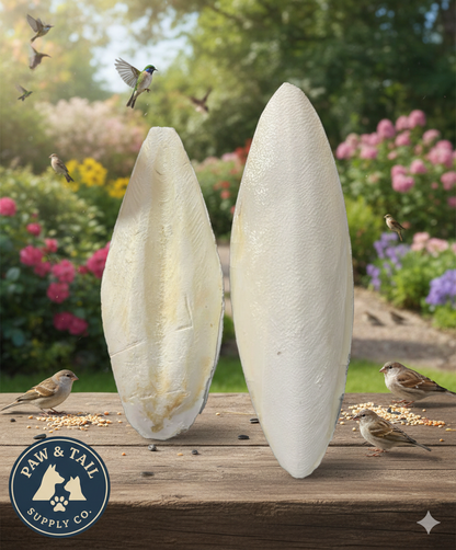 Cuttlebone Calcium Combo Pack 10” Natural Calcium for Birds & Reptiles