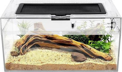 Reptile PC Terrarium Starter Kit, Enclosure for Spiders, Geckos & Insects