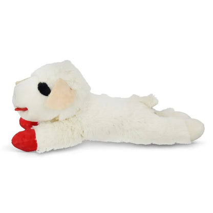 Jumbo Lamb Chop Plush Dog Toy with Squeaker, 18 inches