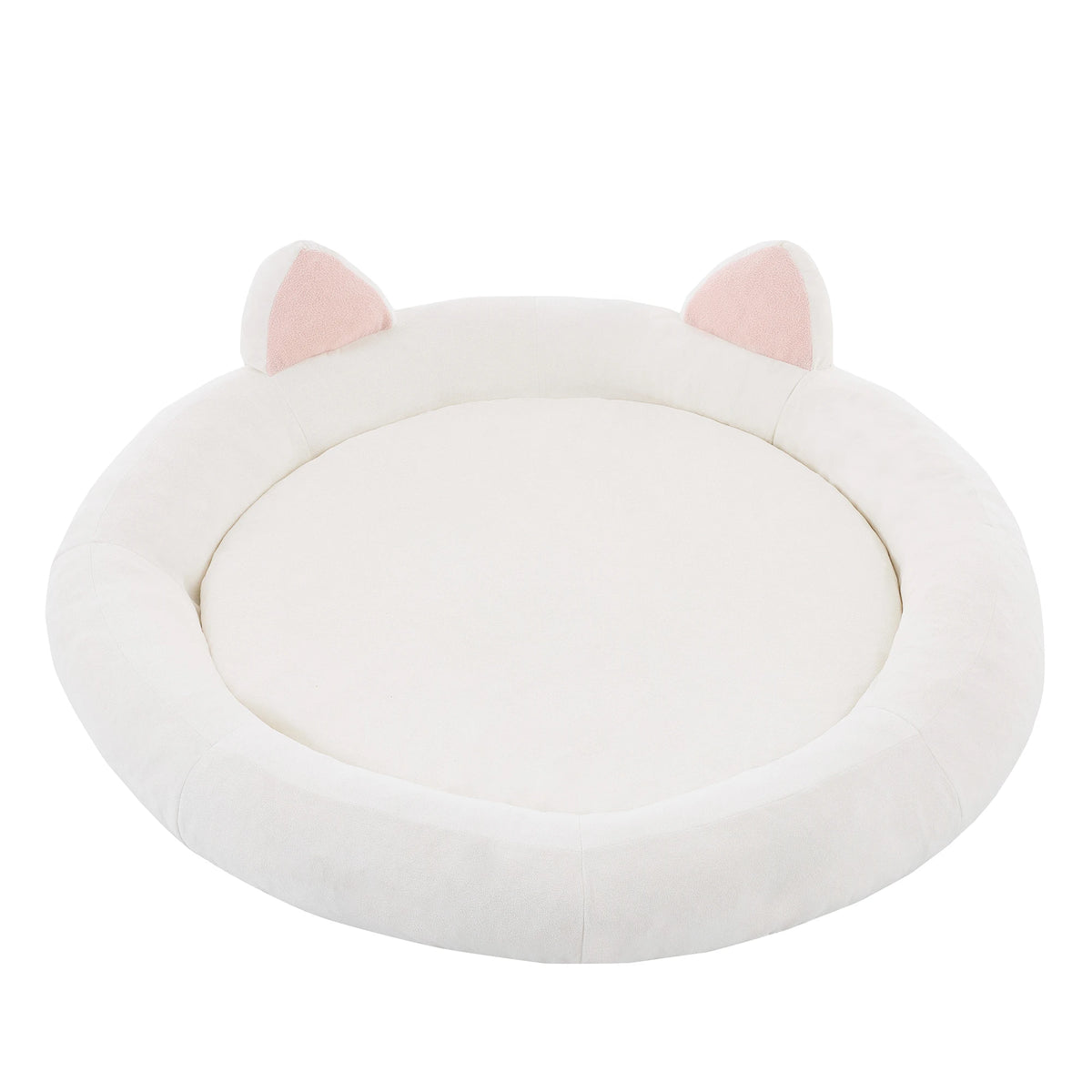 XXL Orthopedic Memory Foam Dog Bed with Thick Cushion & Supportive Bolsters for Large & Senior Dogs