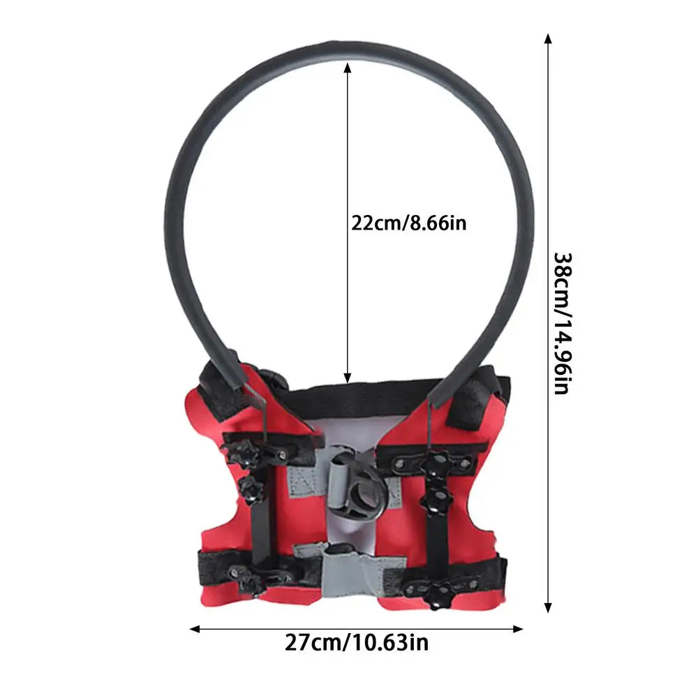Adjustable Blind Dog Safety Halo – Lightweight Collision Protection Guide for Visually Impaired Dogs