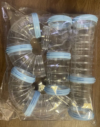 Hamster Cage Renovation External Pipeline Accessories, DIY Set Pipeline Tunnel Small Pet Supplies Toy