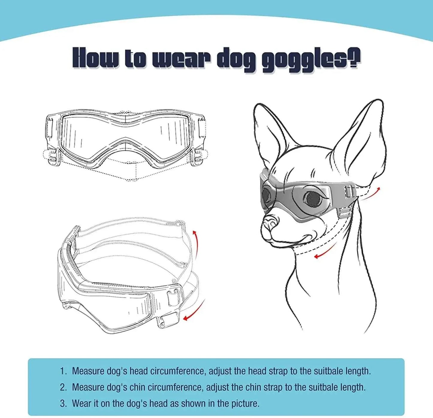 Pet UV Goggles: Cool Eyewear for Dogs