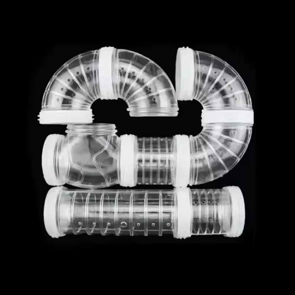 Hamster Cage Renovation External Pipeline Accessories, DIY Set Pipeline Tunnel Small Pet Supplies Toy