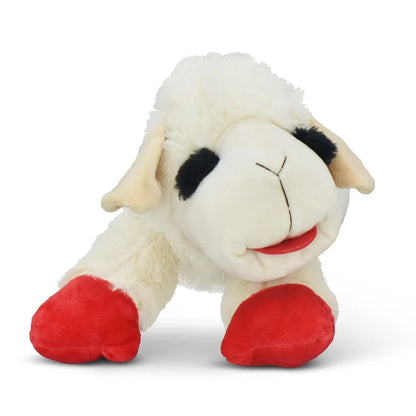 Jumbo Lamb Chop Plush Dog Toy with Squeaker, 18 inches