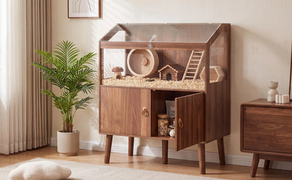 Large Small Animal Cage Wooden Storage Cabinet Enclosure
