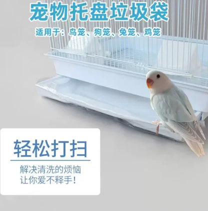 Large Stainless Steel Bird Cage for Goldfinches, Canaries, Cockatiels & Small Parrots – Durable Indoor Aviary