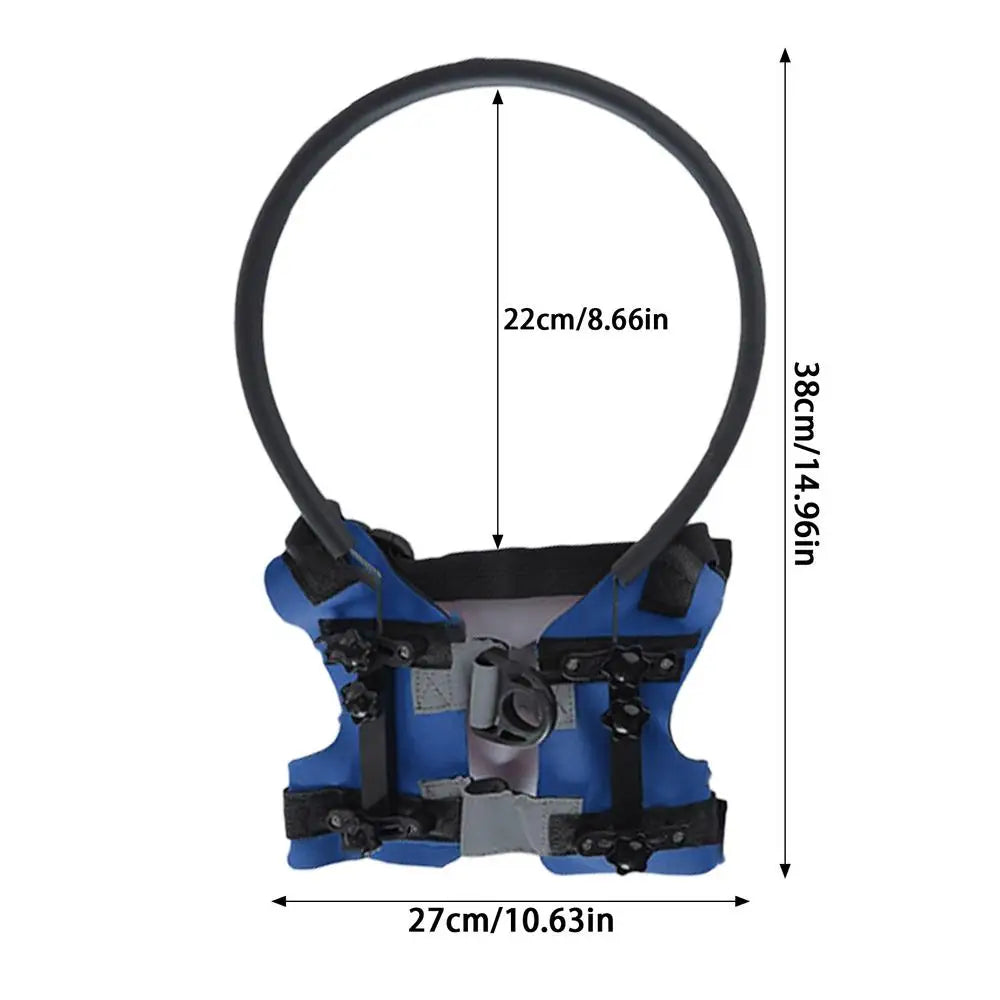 Adjustable Blind Dog Safety Halo – Lightweight Collision Protection Guide for Visually Impaired Dogs
