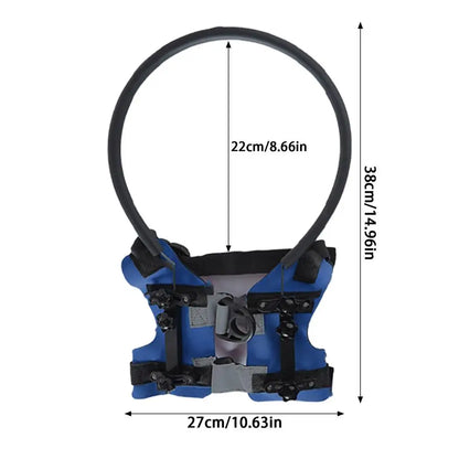 Adjustable Blind Dog Safety Halo – Lightweight Collision Protection Guide for Visually Impaired Dogs