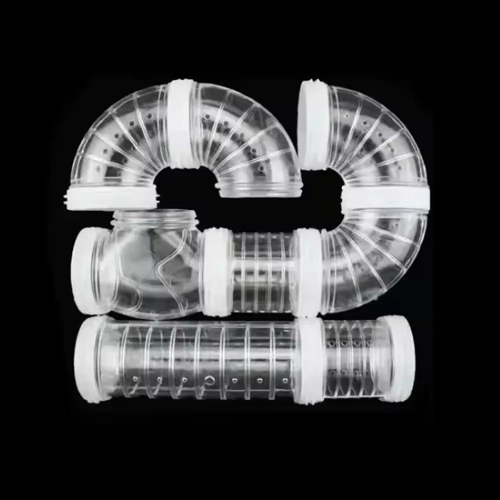 Hamster Cage Renovation External Pipeline Accessories, DIY Set Pipeline Tunnel Small Pet Supplies Toy