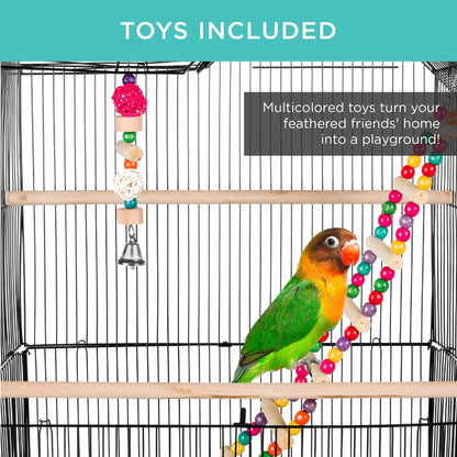 36In Indoor/Outdoor Iron Bird Cage for Parrots