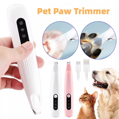 Pets Efficient LED Shaving Cat, Dog Foot Hair Electric Clipper