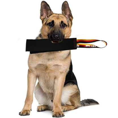 Crazy Horse-Dog Bite Cloth Dog Training Supplies Interactive Cowhide Bite Pet Toy