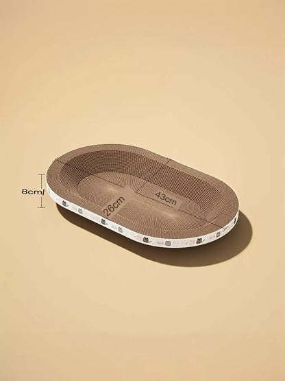 Wear-Resistant Cat Scratching Lounge Bed