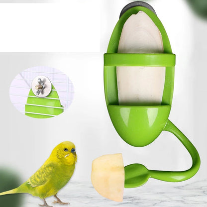Parrot Food Rack Bird Cuttlefish Skeleton Food Box