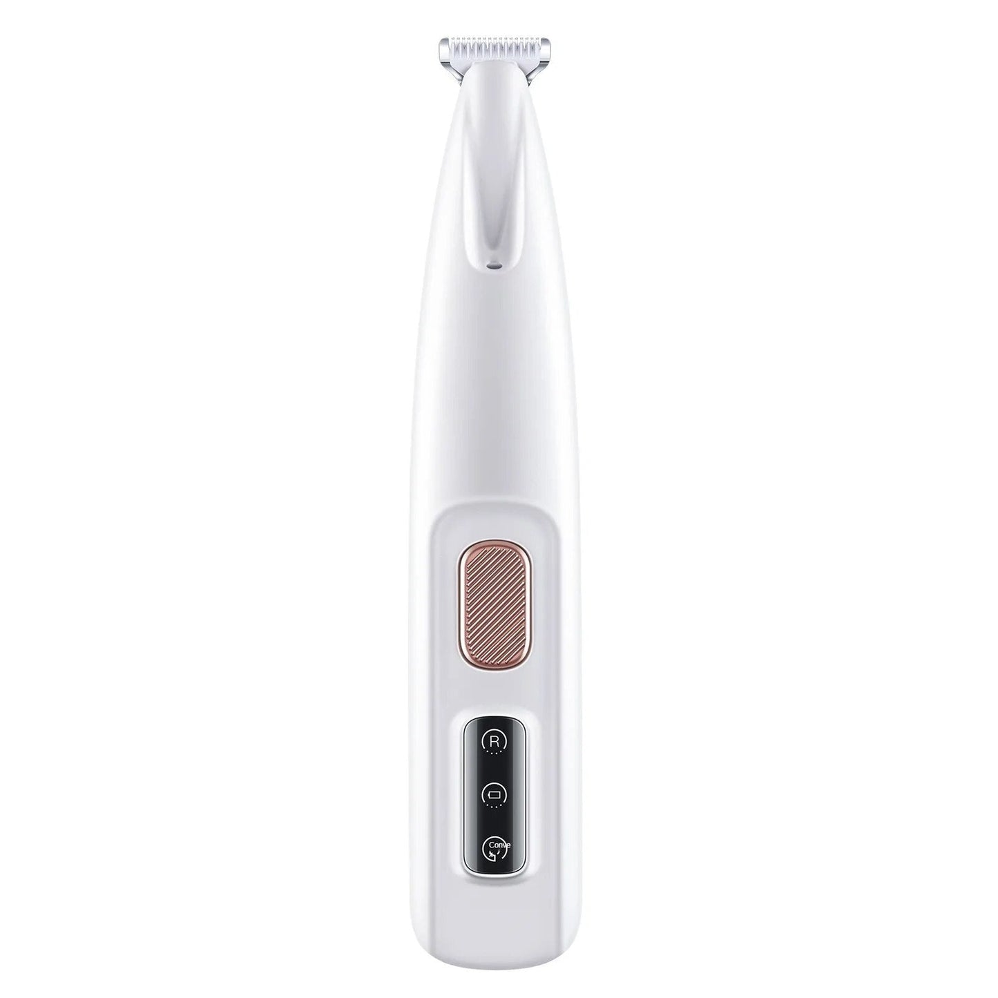New Dog Paw Trimmer With LED Light, Fully Waterproof Pet Hair Trimmer With LED Display, Dog Clippers For Grooming 18mm Wide Blade