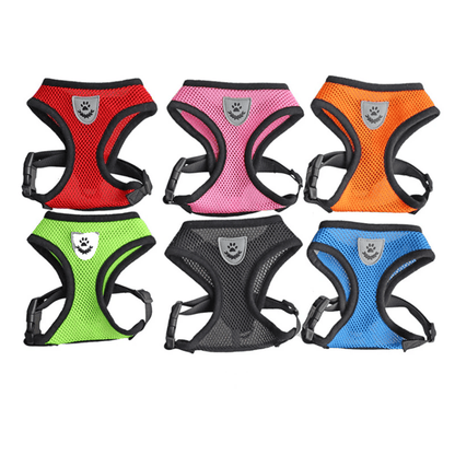 Cat, Dog Pet Harness Adjustable Control Vest Reflective Leash