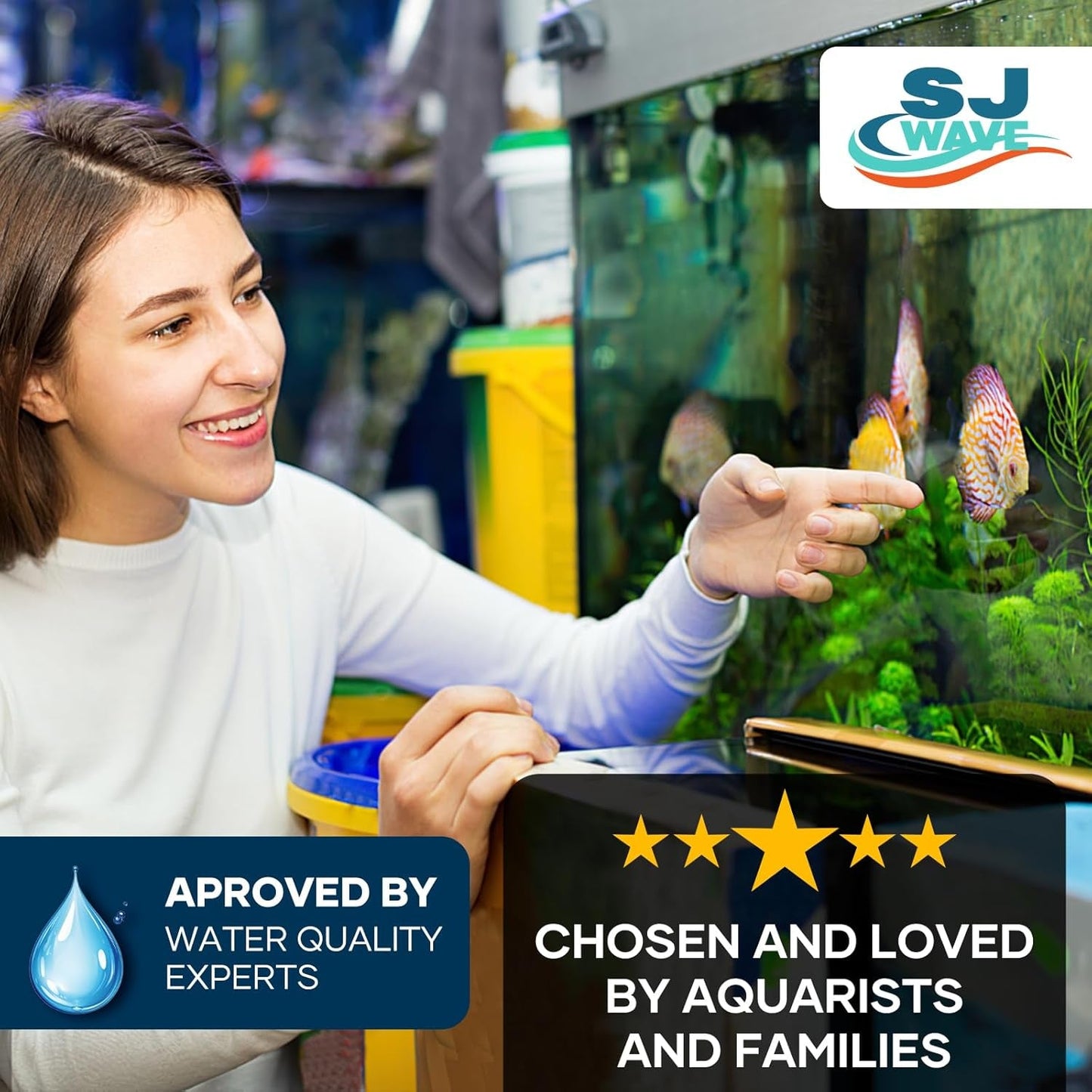 Aquarium Test Strips 11 in 1 Water Test Kit 950, Tests Ammonia pH Fish Tank