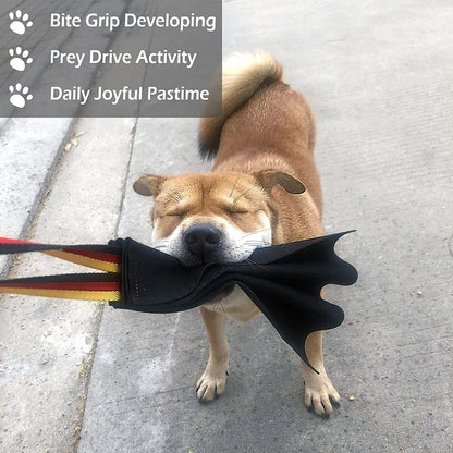 Crazy Horse-Dog Bite Cloth Dog Training Supplies Interactive Cowhide Bite Pet Toy