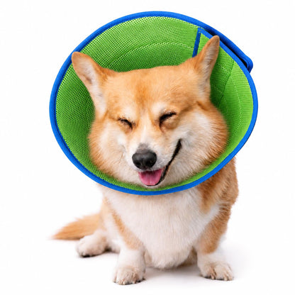 Soft Dog Cone Collar To Stop Licking After Surgery, Comfy Dog Cone Alternative For Large, Medium, Small Dogs, Cats, Adjustable Washable E-Collar For Spay Neuter Recovery And Neck Protection