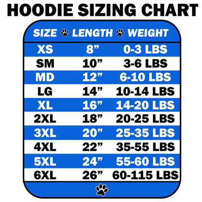 Pet Hoodie "Bad To The Bone"