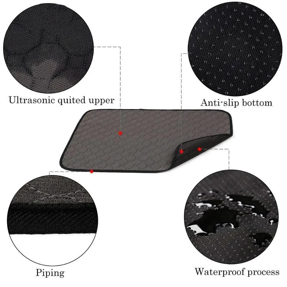Reusable Dog Pee Pads , Puppy Waterproof Mat For Pets - Washable Training Pads for Dogs Cats Rabbit