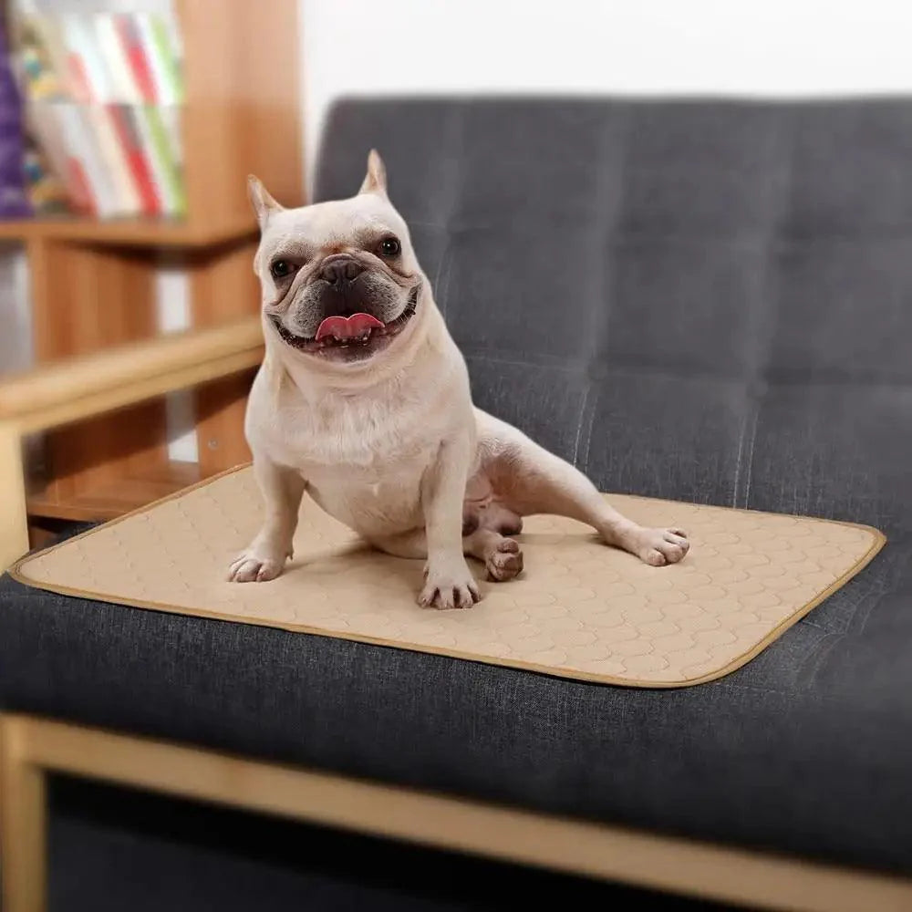 Reusable Dog Pee Pads , Puppy Waterproof Mat For Pets - Washable Training Pads for Dogs Cats Rabbit