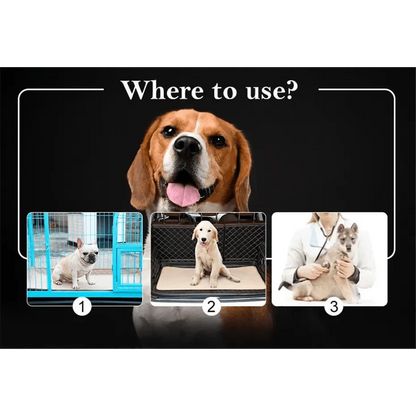 Reusable Dog Pee Pads , Puppy Waterproof Mat For Pets - Washable Training Pads for Dogs Cats Rabbit