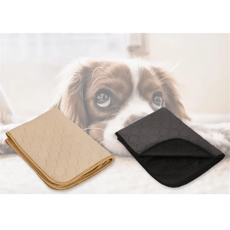 Reusable Dog Pee Pads , Puppy Waterproof Mat For Pets - Washable Training Pads for Dogs Cats Rabbit