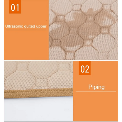 Reusable Dog Pee Pads , Puppy Waterproof Mat For Pets - Washable Training Pads for Dogs Cats Rabbit